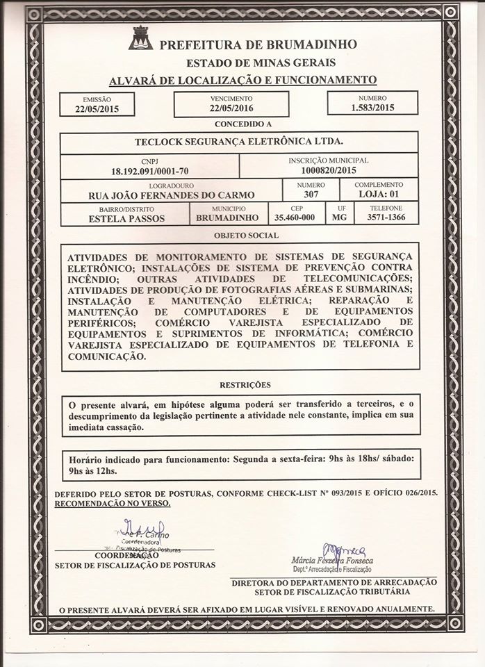 Teclock Segurança Eletrônica